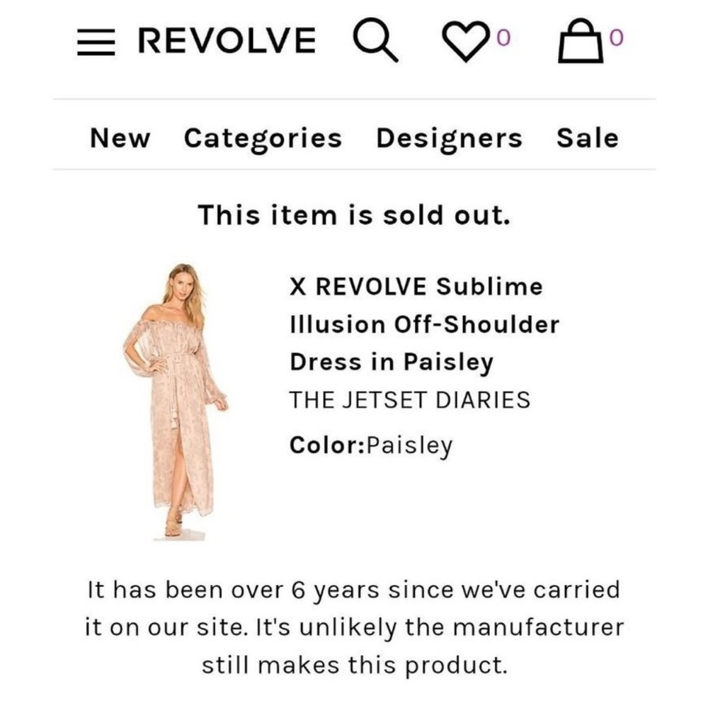 Off-Shoulder Maxi Dress in Light Pink - Picture 4 of 4